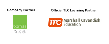 Sponsor Logos. Company Partner, Berries. Official TLC Learning Parner, Marshall Cavendish Education